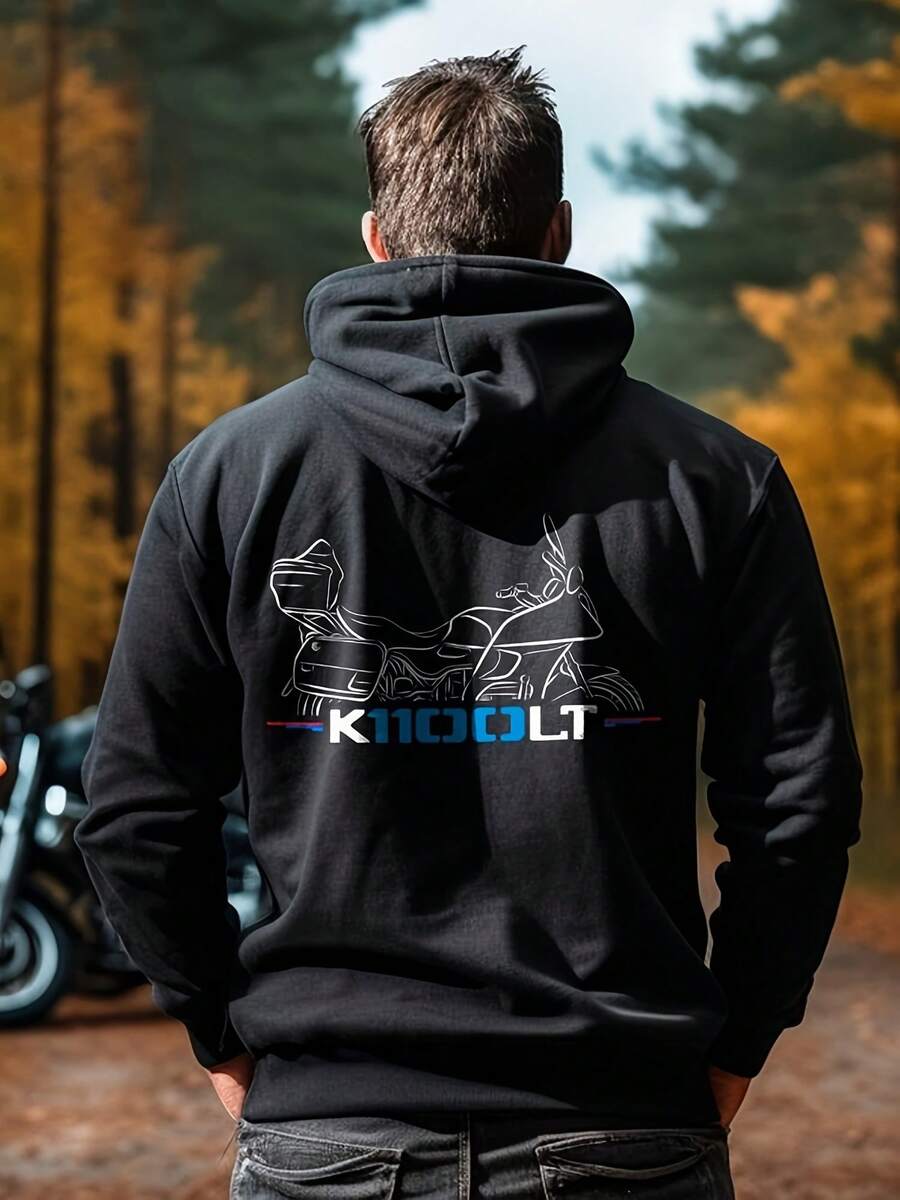 BMW K1100 LT Hoodie - Motorcycle Sweatshirt For Motorrad Riders,Autumn/Winter Hoodie Autumn Set - 款式27 - 查看 1