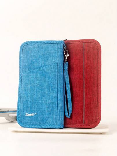 RFID PU Leather Passport Holder Travel Accessories For Women, Passport Wallet, Passport Cover Card, Card Case, Airplane Essential, Card Holder, Travel Essential, Travel