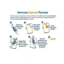 4枚3D立体刺绣徽章，热封设计，适用于服装、帽子、夹克、DIY装饰 - 蝴蝶、蝴蝶结、小山羊刺绣徽章套装，也适用于手机壳、包包和服装。 - 4件套自黏膠 - 查看 9