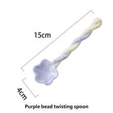 Ceramic Long Handle Spoon, Cute Ins Style Mixing Spoon, Coffee Spoon, Girly Spoon