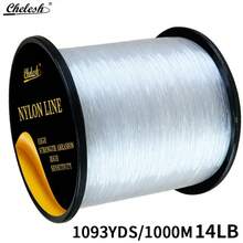 Chelesh 1093yds, 6lb-38lb Available, Multi-Color Options, High Strength Nylon Fishing Line, Durable And Abrasion Resistant, Soft Texture, Easy To Control, Suitable For Jewelry Making, Beading, DIY Decoration - Multicolor - View 44