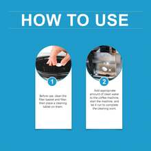 [Arrive In Three Days] 1/2/3 Boxes Juefish Coffee Machine Cleaning Sheet Coffee Machine Stain Removing Filter For Cleaning Household General Cleaning Sheet. - A Box Of 12pcs - View 7