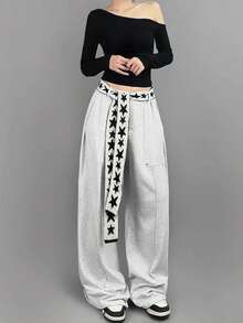 1pc Jazz Dance Star Waist Belt, New Design For Women, Decorative Accessory To Wear With Jeans - A - View 8