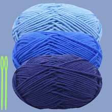 3 sợi len sữa 5 lớp nhiều màu/150g, màu thông dụng, thích hợp để móc và đan - Dùng cho thảm, quần áo, khăn quàng cổ và các dự án tự làm dành cho người mới bắt đầu, khoảng 50g*3/150g - Nhiều màu - Xem 17