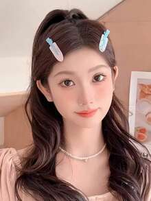 Bộ 12 kẹp tóc hình trái cây kẻ caro nhiều kiểu dáng, phụ kiện tóc nữ tính, phù hợp cho phụ nữ và bé gái để phối với nhiều trang phục và kiểu tóc khác nhau cho sinh hoạt hàng ngày, đi học, chụp ảnh, dự tiệc và nhiều dịp khác. Kẹp tóc càng cua, kẹp tóc cài, kẹp tóc, phụ kiện đội đầu, ghim cài tóc. - Nhiều màu - Xem 2