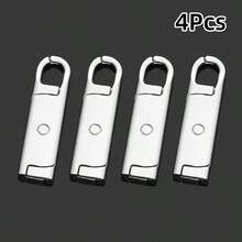 2/4/8个装旋转拉链拉片 - 优质锌合金拉链头，适用于行李箱、夹克、背包、靴子、钱包和外套 - 安装简便，无需工具，可重复使用 - 彩色 - 查看 16