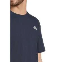 The North Face Evolution Simple Dome Regular Short Sleeve Tee |  | Men Sports Tees & Tanks - Summit Navy - View 4