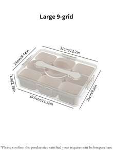 صندوق تخزين كبير السعة لاكسسوارات شعر الأطفال، 9 أقسام/4 أقسام مقاوم للغبار، تخزين مصنف لربطات الشعر وأشرطة الشعر ومشابك الشعر وغيرها من اكسسوارات الشعر، صندوق منظم متعدد الوظائف للأطفال، لوازم التعلم، كتل ألعاب، بطاقات معرفية، مصنوع من مادة بولي بروبلين سميكة