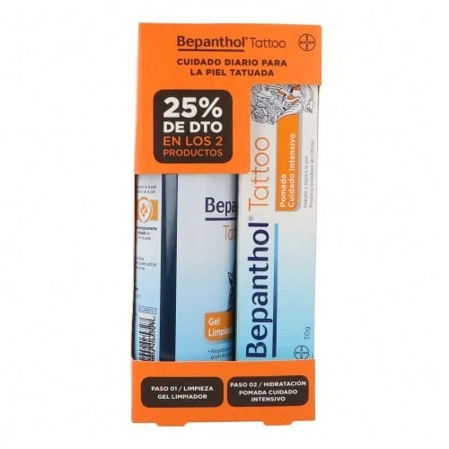 Bepanthol Tattoo (Gel 200 Ml + Pomada 30 g) - Blanco - Ver 1
