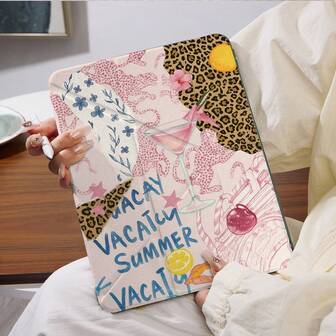 360° Rotatable IPad Case With Y-Shaped Foldable Stand, High-Definition UV Printing, Compatible With Ipad 11 2025, IPad Air 11/13 2025 M3, IPad Air (M2) 11/13 Inch, IPad Air 4/5/6 10.9inch, IPad Pro 11 Inch, IPad Pro 12.9 Inch, IPad 10.2 Inch, IPad 9th/10th Generation And Various Models, Elegant Design, Great For Office, Home, Travel, Also An Excellent Birthday Or Christmas Gift For Kids