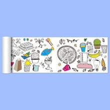 50% خصم، ننتظر مراجعات جيدة!!! شراء إلزامي للأمهات! كل طفل يحتاج إلى هذه الورق الفني للرسم!! 1] يطلق الطفل الحيوية، ورق تلوين بمستوى الفنان، لا غنى عنه للأمهات، رسم هادئ للطفل، أساسي لإبداع الأبوين والطفل، لفة رسم بعرض 30 سم، تغليف محكم 3/6/12 شهر، أحجام أخرى في تغليف OPP - متعدد الألوان - مشاهدة 15