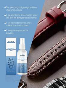 JUE FISH 100ML Watchband Cleaning Spray Daily Cleaning Metal Watchband Stainless Steel Ring Dial Care Agent - Multicolor - View 6