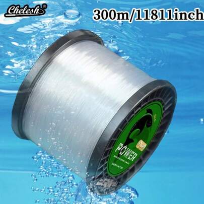  Chelesh 19.68英寸、11.81英寸高品质单丝尼龙线，直径0.52毫米-1.0毫米可选，透明、粉色、灰色，耐磨，适用于淡水、海水、鲤鱼垂钓、海钓，是钓鱼节的理想礼物，也适合多种垂钓方式，可用于节日装饰和手工DIY串珠。