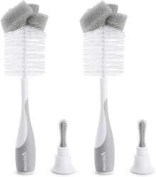 Munchkin® Esponja™ - Cepillo para Polvo para Botellas, Paquete de 2, Color Verde - Gris - Ver 12