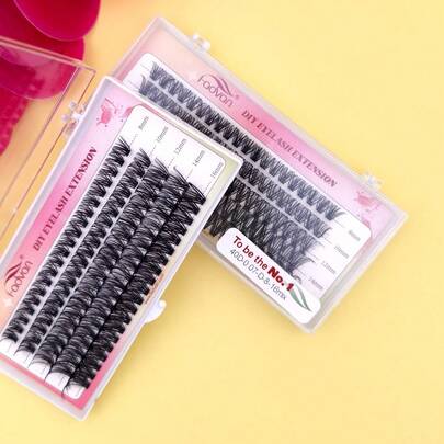 New Show 100 Unidades Números mistos Cílios Postiços 6D MINK 40D-0.07  8-16MIX T-639-40P