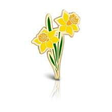 Birth Month Flower Enamel Pin - Elegant Brooch For Women's Accessories - Unique Birthday Or Mother's Day Gift - Perfect For Wedding Suits & Dresses - Floral Lapel Pin - Ideal Flower Lover's{Inchsize_nameinch:InchCaseof1inch,Inchcolor_nameinch:InchYellowinch} - 黃色 - 查看 4