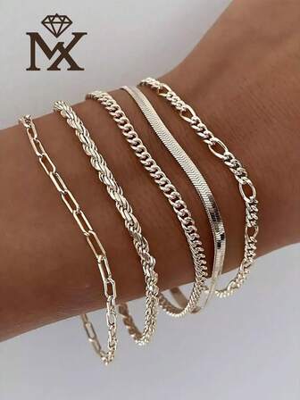 SYMFNY Pulsera clásica retorcida de plata de ley 925, pulsera plateada para uso diario, accesorio elegante, regalo para ella, accesorio atemporal, diseño clásico, artesanía fina, joyería duradera, joyería retorcida