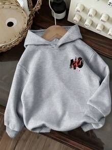 Tween Boy Casual Slogan Print Sweatshirt, Autumn/Winter