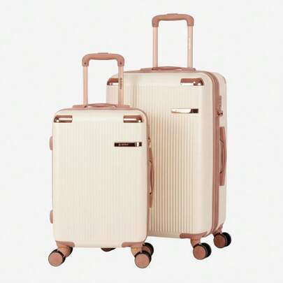 Kit 2 Malas De Viagem Policarbonato Abs 10kg + 23kg 035-12