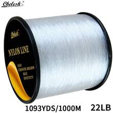 Chelesh 1093yds, 6lb-38lb Available, Multi-Color Options, High Strength Nylon Fishing Line, Durable And Abrasion Resistant, Soft Texture, Easy To Control, Suitable For Jewelry Making, Beading, DIY Decoration - Multicolor - View 50
