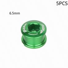 Chainring Bolts 5Pcs Integrated Crankset Mtb Chainwheel Screws Monoplate Cranks Bicycle Dental Plate 6.5mm Mountain Bike