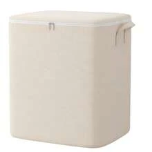 1个拉链折叠收纳袋，分类袋，分类收纳袋，家用、旅行、衣物/被褥收纳；可堆叠、便携、多种尺寸可选，可放在床下收纳 - 米色 - 查看 13