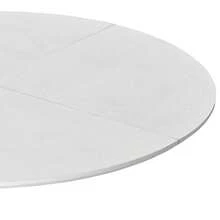 Set Of 4 Metal Dining Chairs, Steel Legs And PU Leather Seats, High Back Armless Dining Chairs, For Kitchen, Living Room, Black - White Table - View 5