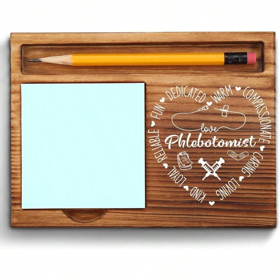 Phlebotomist Sticky Note Holder SelfStick Note Pad Holders ZSS76 6.5 X 4.8 Inches