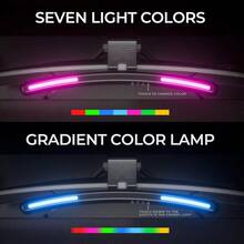 曲面电脑显示器灯条、屏幕吊灯、带无级调光的 USB 台灯、学习阅读灯、桌面显示器背光灯和护眼 USB 屏幕灯。 - 均碼 - 查看 5