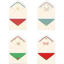 32 Cute Kawaii Lovely Special Design Writing Stationery Paper with 16 Envelope+ 16 Label Seal Sticker 1x5.2 inch by - 48 hojas de papel + 24 sobres (S4) - Ver 5