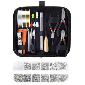 Jewelry Making Kit Jewelry Making Supplies Jewelry Tools Kit Wire Wrapping Kit With Jewelry Making Tools Charms Jewelry Wires And Jewelry Findings For Jewelry Repair And Beading