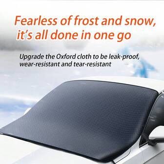 Windshield Sun Shade Sun Screen For Car Windshield Foldable UV Protection Waterproof Light Block Screen For Snow Privacy Winter