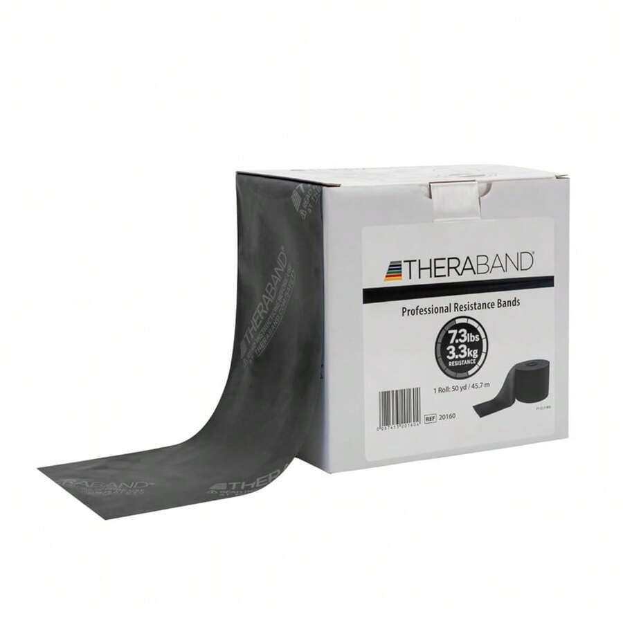 Bandas de Resistencia, Rollo de 50 Yardas, Negro, Nivel Avanzado 1,26992978