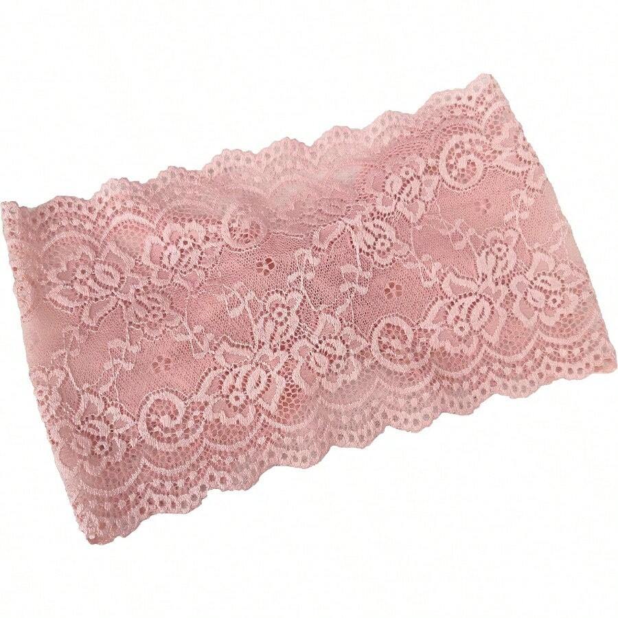 Lace Headbands For Women Hair Accessories Mantillas Headband For Womens Blush One Size