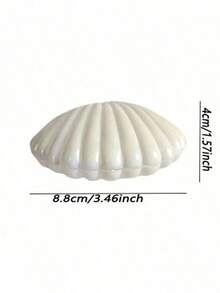 10 Stücke Weihnachts Mini Muschelförmige Süßigkeitenboxen, Meerjungfrau-Thema Plastik Mini Muscheln Geschenkboxen in Perlmuttfarben, Unter dem Meer Geburtstags Party Geschenk Aufbewahrungsboxen, Weihnachtsgeschenke - Verschiedenfarbig - Übersicht 3