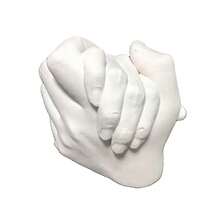 1 Set Easy To Operate, Easy To Use, Easy To Shape Couples 3D Handcasting Kit, Clone Handprint Molding And Casting Set, Delicate Hand Model Souvenir, 200g Formula, For DIY Sculpture, Memory And Anniversary Gift, 3D Clone Model Suitable For Living Room And Bedroom Decor, Ideal For Valentine's Day, Anniversary, Mother's Day, Party And Birthday - Multicolor - View 10