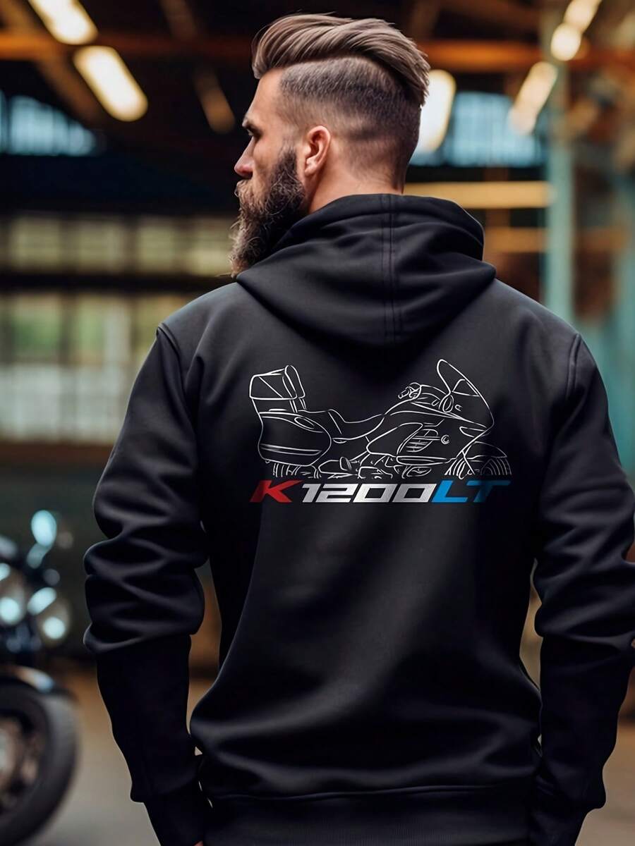 BMW K1200LT Hoodie - Motorcycle Sweatshirt For Motorrad Riders,Autumn/Winter Hoodie Autumn Set - Style 28 - View 1