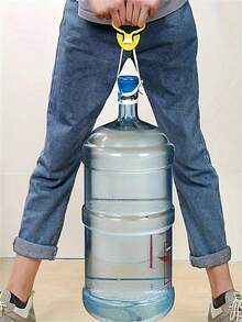 Basic Plastic Shopping Bag Organizer For 1/2/5/10 Bags, With Portable Shopping Bag Handles, Hands-Free Design, Carrying, Comfortable Grip, And A Weight Capacity Of Up To 33 Lbs. - 5.5*9.5cm - View 6