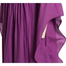Vestido de disfraz medieval y renacentista, vestidos de época victoriana y regencia para mujeres - Talla XXG / XXXG + Color ciruela - Ver 6