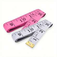2pcs Flexible Sewing Tape Measure -60 Inches/150cm Soft Sewing Tape Measure, Suitable For Body Measurement, Sewing And DIY Projects, Process Measurement, Stainless Steel End And Lever Lock - Multicolor - View 6