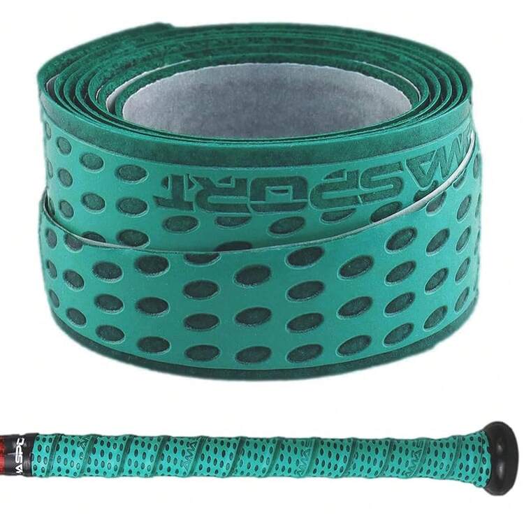 Cinta de agarre para bate de béisbol y sóftbol – Cinta antideslizante de agarre para bate de béisbol de 1,1 mm para rendimiento profesional – Reemplazo ideal - Verde oscuro - Añade 2