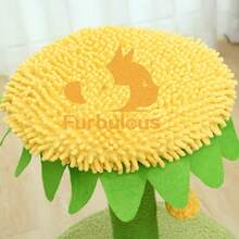 Furbulous Sunflower Cat Tree Scratching Post And Cat Tower With Hideaway - Medium75cm - View 5