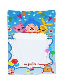 Plim Plim Anime Flannel Blanket For Girls Boys Anime Gifts Throw Blanket Cozy Plush Flannel Fleece Print Blankets Double-Layer Blanket Lightweight Fuzzy For Bed Decor - 黑色 - 查看 3