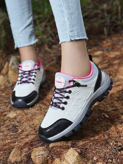 New Fashion Versatile Women Outdoor Hiking Shoes, Traveling Trekking Climbing Shoes, Casual Sports Sneakers