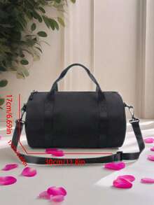 Customizable Personalized Name Solid Color Duffel Bag, Outdoor Travel Duffel Bag, Large Capacity Gym Bag, Suitable As A Shoulder Bag And Duffel Bag, Daily Use, Gift For Family And Friends, Suitable For Daily Use - A - View 9