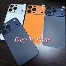 适用于 13/14/15/16 Pro/ProMax 机型。采用特殊背膜设计，可立即转换为 17 Pro 和 17 ProMax 机型，提供即时转换、强力保护、易于粘贴、非全覆盖、轻薄质感、耐刮擦和耐磨损。 - 銀色 - 查看 3