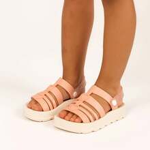 Girls' Glitter Heart Sandals In Various Colors (Sizes 27 To 33) Stylish Platform Sandals - New Release! - 玫瑰金 - 查看 6