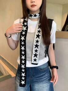 1pc Jazz Dance Star Waist Belt, New Design For Women, Decorative Accessory To Wear With Jeans - A - View 4