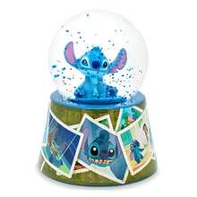 TFKI  Lilo And Stitch Vintage Photos Mini Light-Up Snow Globe For Adults With Glitter 3 Inches - 藍色 - 查看 2