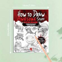 1PC Drawing Book How To Draw Coolest Things Fantasy Creatures: This Step-By-Step Guide Will Teach You Draw. Basic And Beyond(Without Pen)